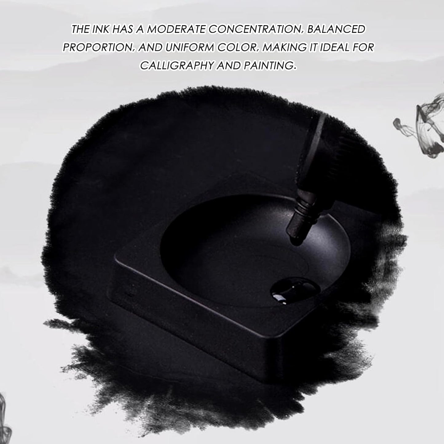 100 ML/3.5 OZ Calligraphy and Sumi Liquid Ink - Versatile Elegance for Chinese Traditional Art Works and Japanese Brush Art