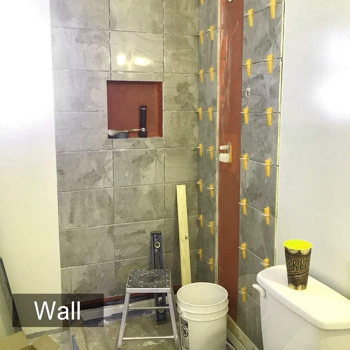 DGSL Tile Leveling System with Tile Plier - 3400-Piece Tile Spacers Clips and 200-Piece Reusable Wedges - Tile Tools Set for Stone Installation