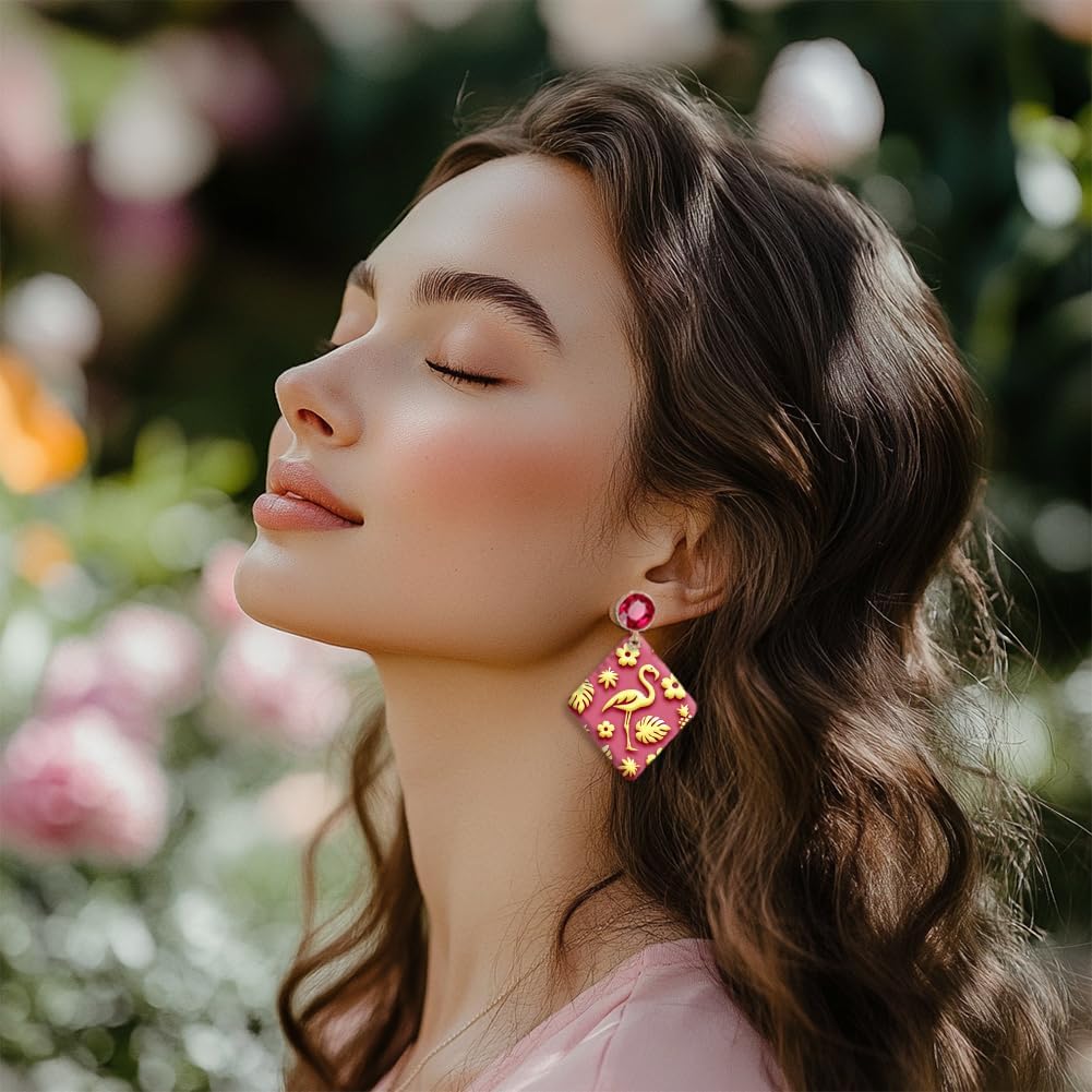 CHGCRAFT 16 Sheets Bee and Butterfly Clay Texture Mat Cowboy Pattern Polymer Clay Texture Sheets DIY Tools for Pottery Earring Jewelry Making Stamp Engraving Machines, 4x2.6inch