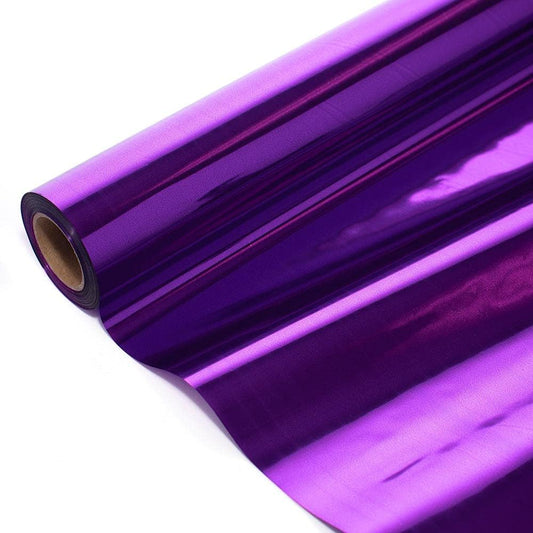 Anderson's Purple Shiny Metallic PVC Roll: 47" x 100' Flame-Resistant Event Decor for Weddings, Parties, Photo Booths, Gift Wrap, Table Covers, Backdrops, Crafts & Holiday Decorations