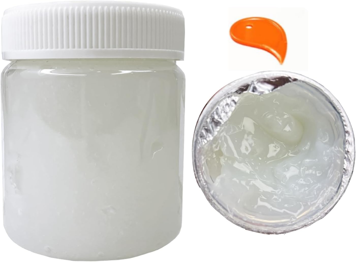 10.58 OZ Acrylic Modeling Paste, Modeling Paste for Textured Art,Transparent Gel for 3D Art, Modeling Clay for DIY Crafts, Enhances Sculptures Material, Craft Enthusiast Sculpture Modeling Compounds