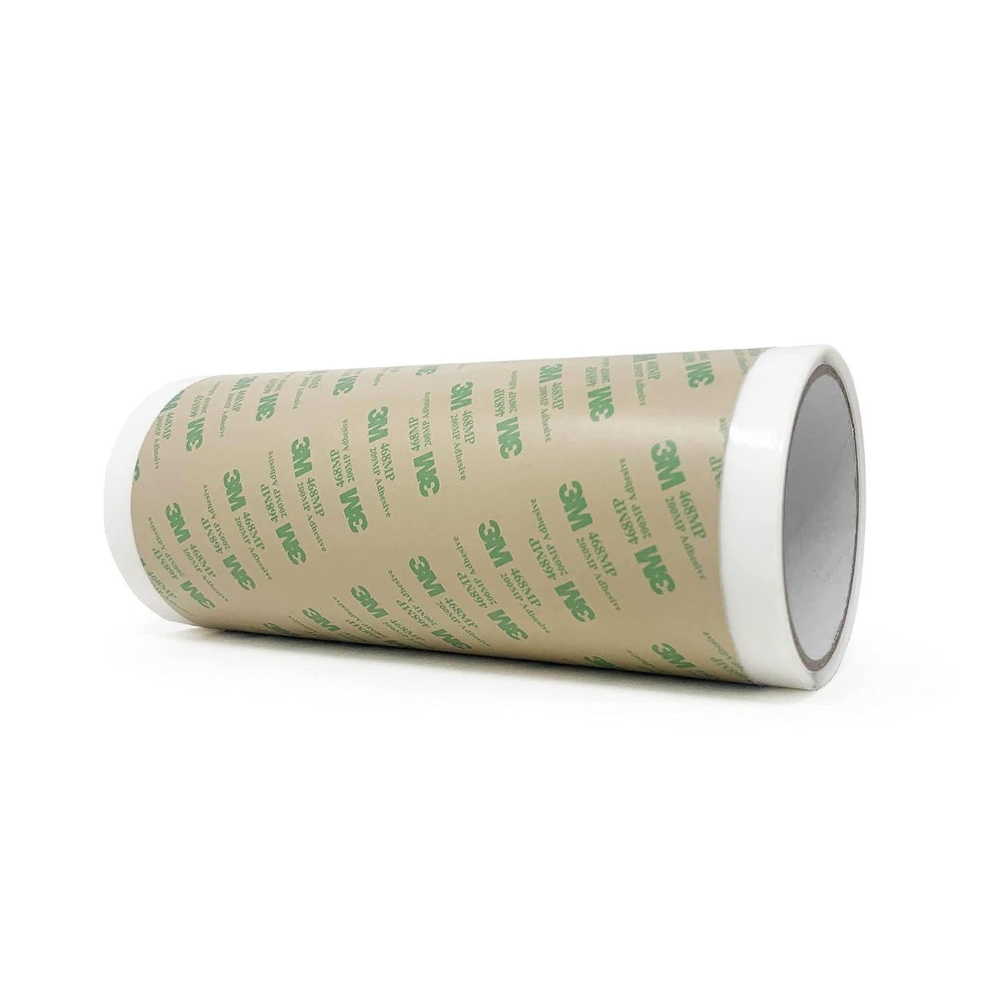 3M 468MP Double Sided Adhesive Transfer Tape Sheet Roll, 8" Width x 15 ft
