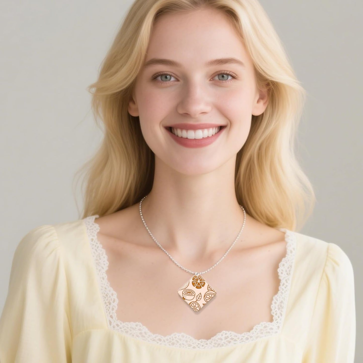 CHGCRAFT 4 Sheets 4 Styles Vintage Lemons Polymer Clay Texture Sheets Lemon Slices Silicone Texture Stamp Flowers Modeling Pattern Pad Texture Sheets for Making Earrings Jewerly, 5.5x5.5 inch