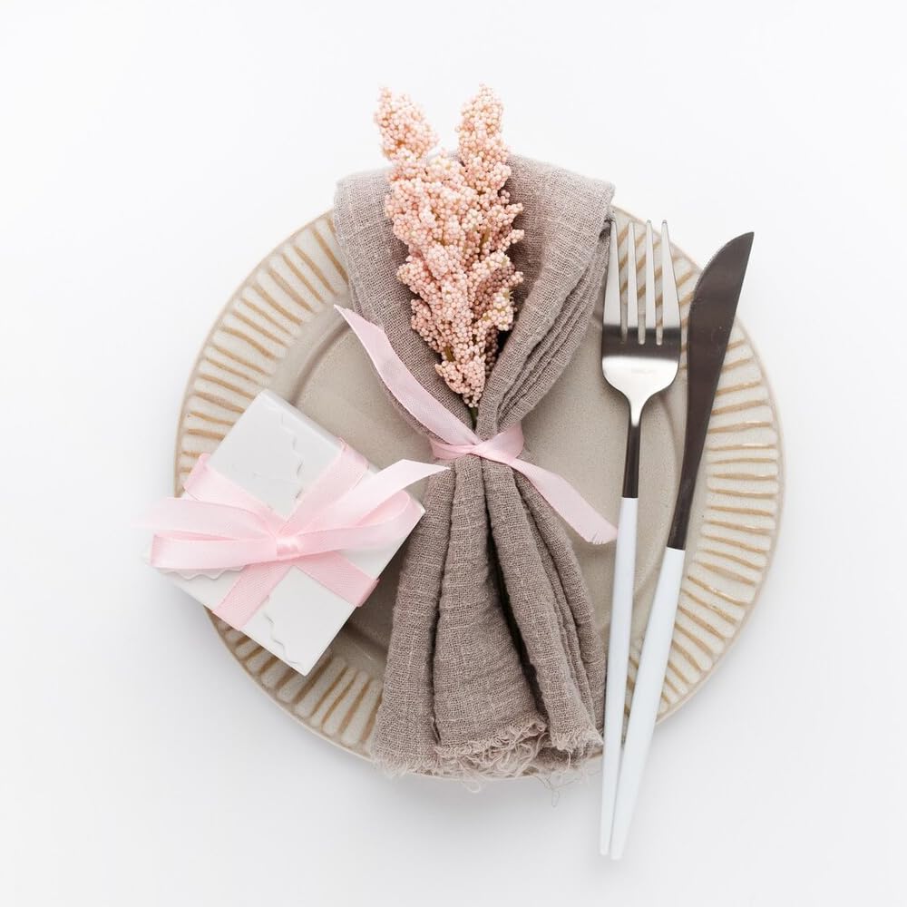 3/8" Width x 100 Yards Satin Ribbon, Small Pink Ribbon Perfect for DIY Craft, Bows, Gift Wrapping, Flower Bouquet, Valentine's Day, Christmas and Party Decoration