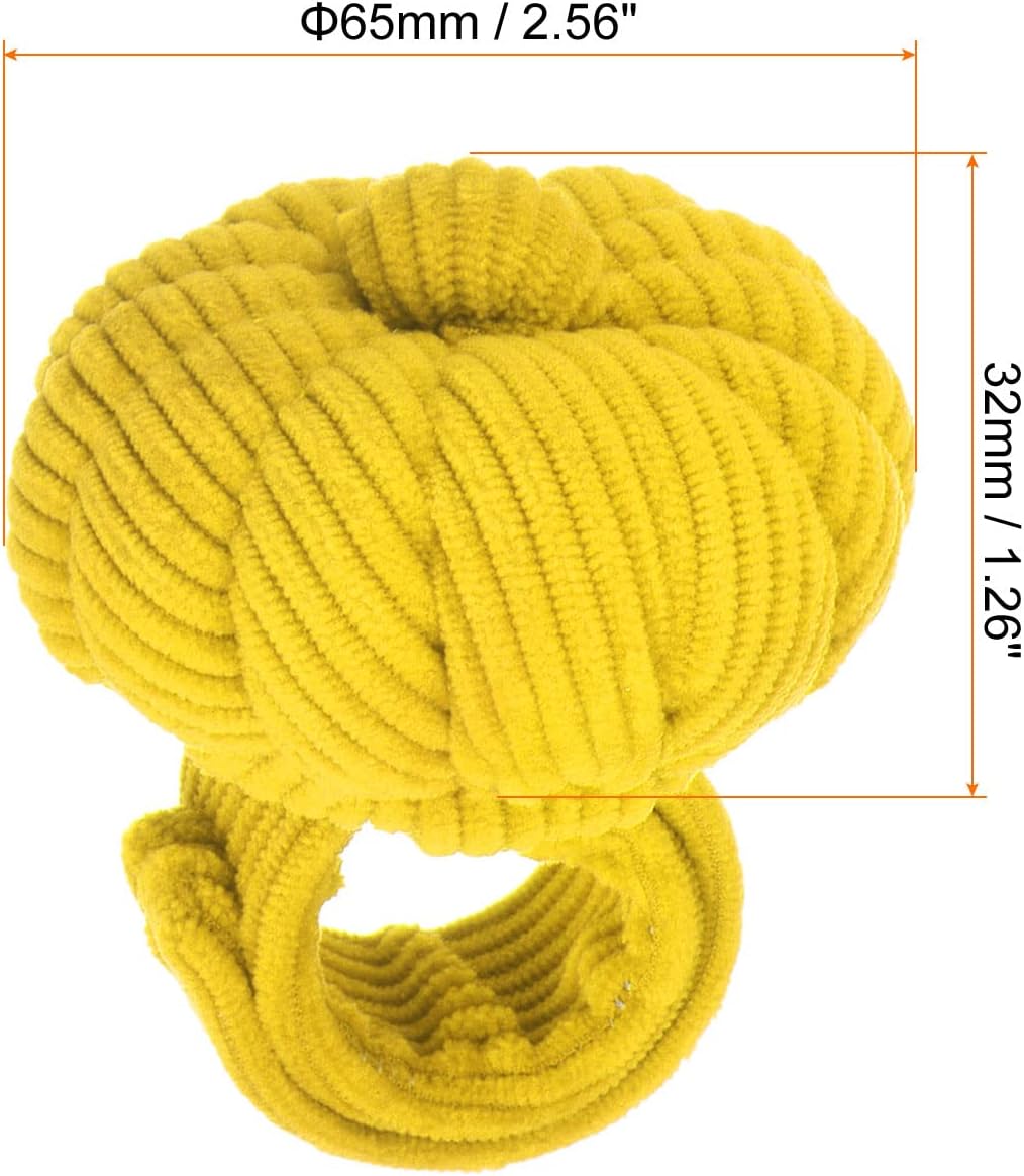 HARFINGTON Wrist Pin Cushions Band Sewing Needle Cushion Needle Holder Pincushions with Adjustable Strap Fit All Wrist Sizes for Sewing Quilting Needlework DIY Crafts, Yellow