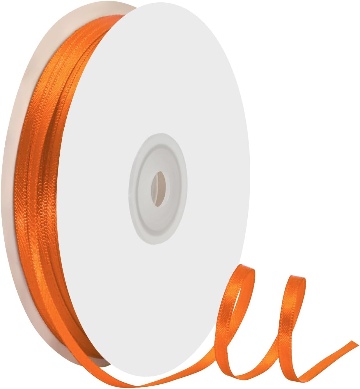 1/8 Inch X 100 Yards Torrid Satin Thin Ribbon Solid Color Double Faced Ribbons Perfect for Crafts Wedding Decor Bow Making Arts Sewing and More