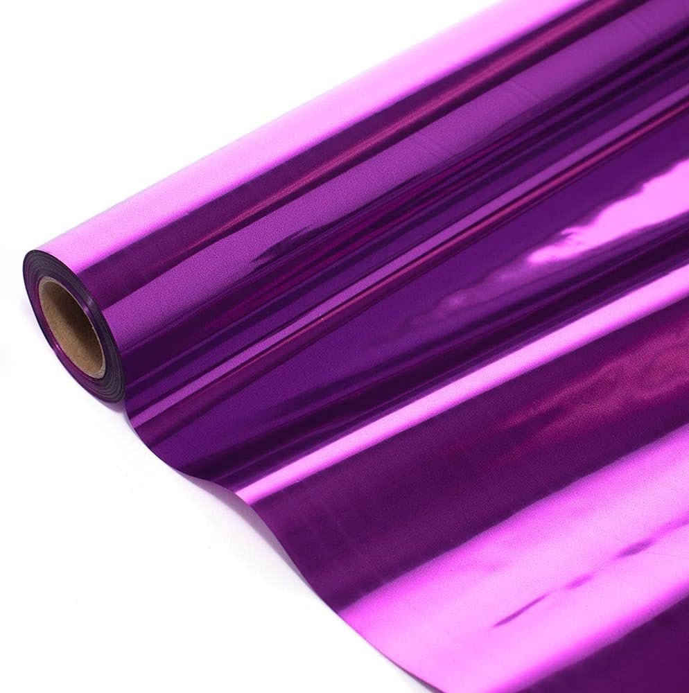 Anderson's Lavender Shiny Metallic PVC Roll: 47" x 100' Flame-Resistant Event Decor for Weddings, Parties, Photo Booths, Gift Wrap, Table Covers, Backdrops, Crafts & Holiday Decorations