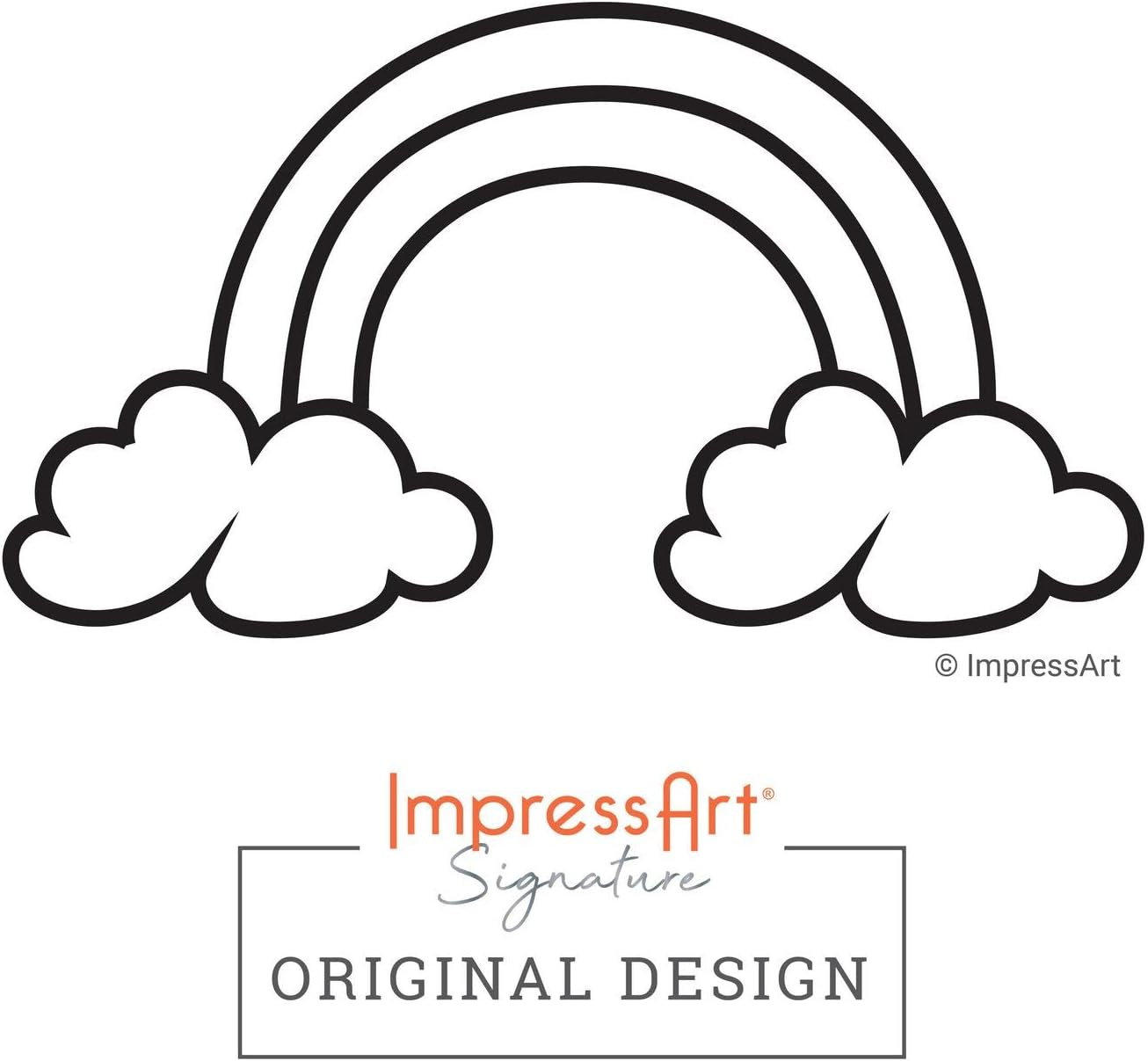 ImpressArt - Rainbow Metal Punch, Nature Steel Stamping & Handmade Jewelry Making Tools (6mm)