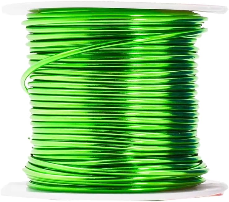 Mandala Crafts 12 Gauge Anodized Aluminum Craft Wire for Jewelry Making - 240 FT Colored Flexible Rainbow Wire - Bendable for Bonsai Armature Crafting Sculpting
