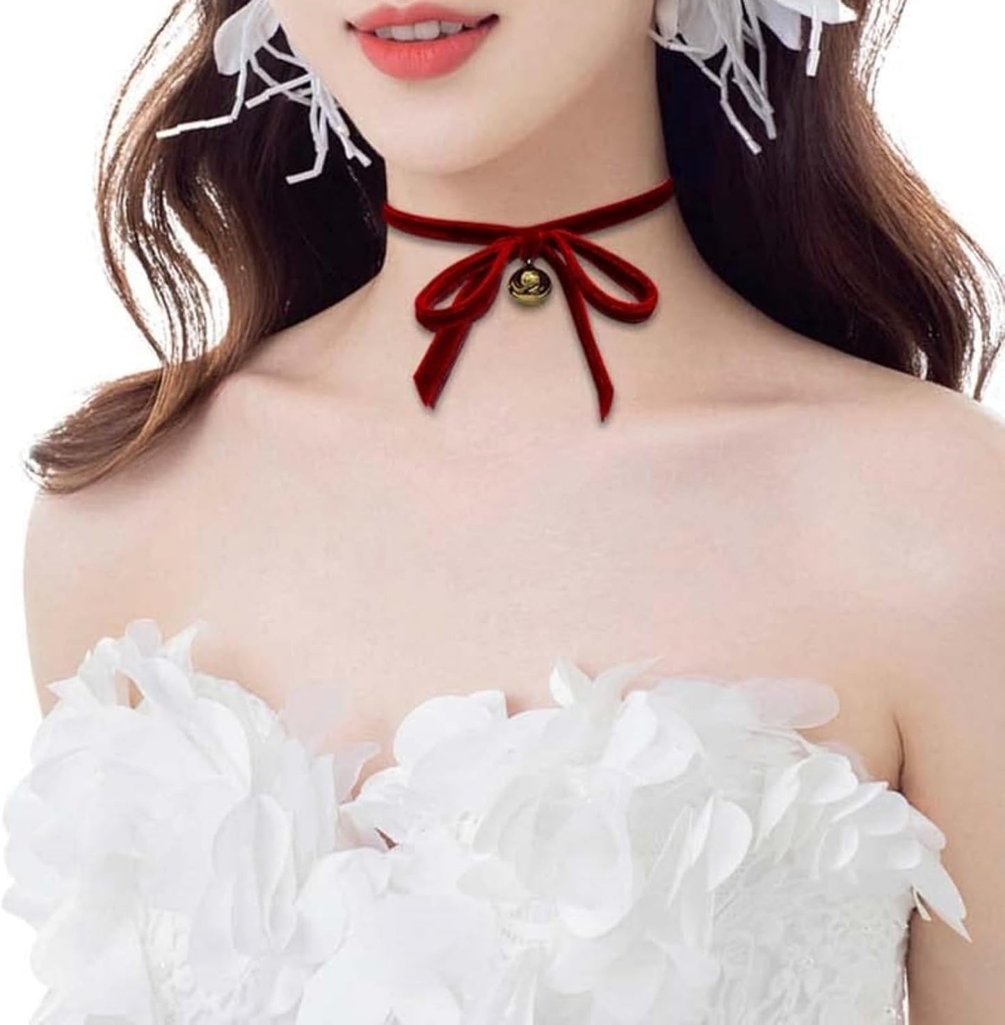 15 Yards Velvet Ribbon 3/8 Inch Single Face Red Velvet Ribbon Spool Prefect for Holiday Wedding, Ribbons for Gift Wrapping, Christmas Tree Ornaments Wreath Hair Bows, Ribbons for Crafts