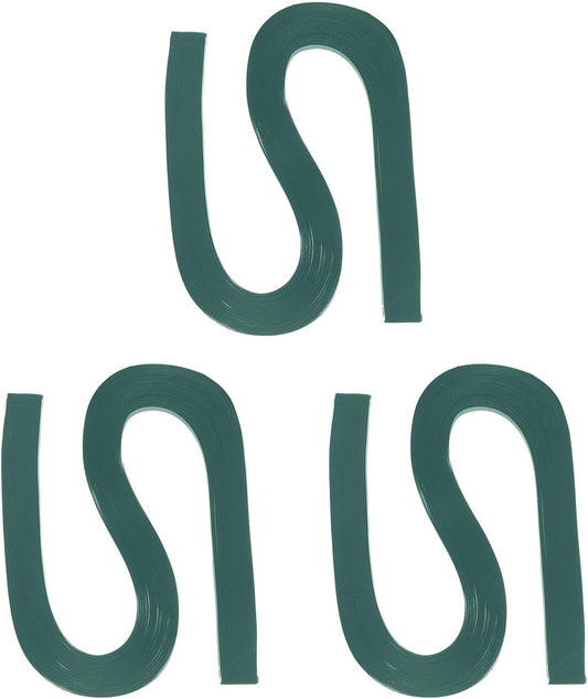 PATIKIL 360pcs Quilling Paper Strips Paper Flowers Quilling Kits 3/8"(10mm) Origami Paper for Adults Beginner Art Craft, 21"(54cm) Dark Blackish Green