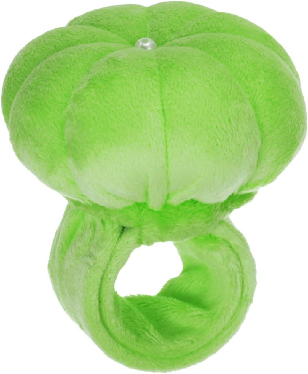 HARFINGTON Wrist Pin Cushions Band Sewing Needle Cushion Needle Holder Pincushions with Adjustable Strap Fit All Wrist Sizes for Sewing Quilting Needlework Crafts, Green