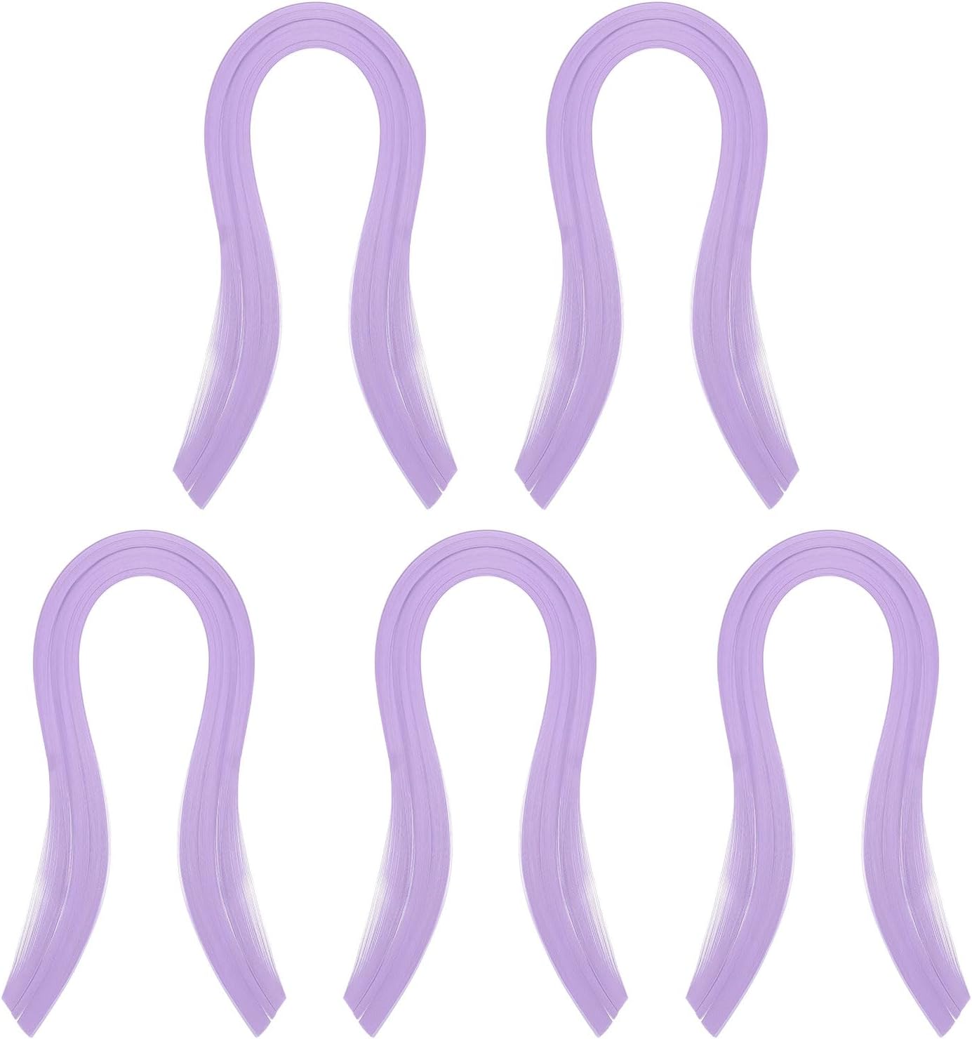 PATIKIL Quilling Strips Paper 600pcs 1.5mm 39cm Origami Paper Quilling Kits for Art DIY Hand Craft Christmas, Light Purple