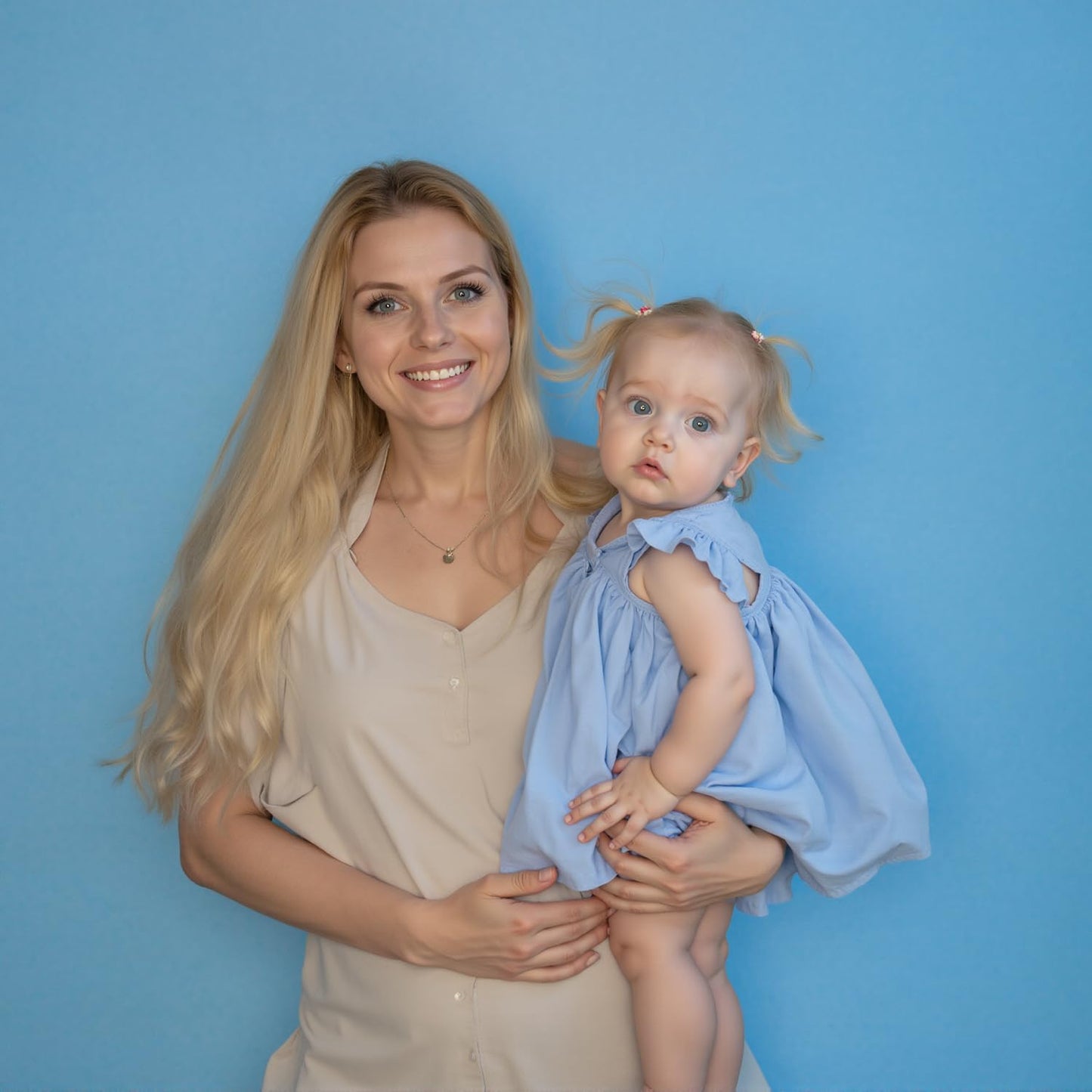 Kate Seamless Paper Backdrop for Photography Solid Blue Backdrop Paper (106.8''x32.8' Lite Blue)