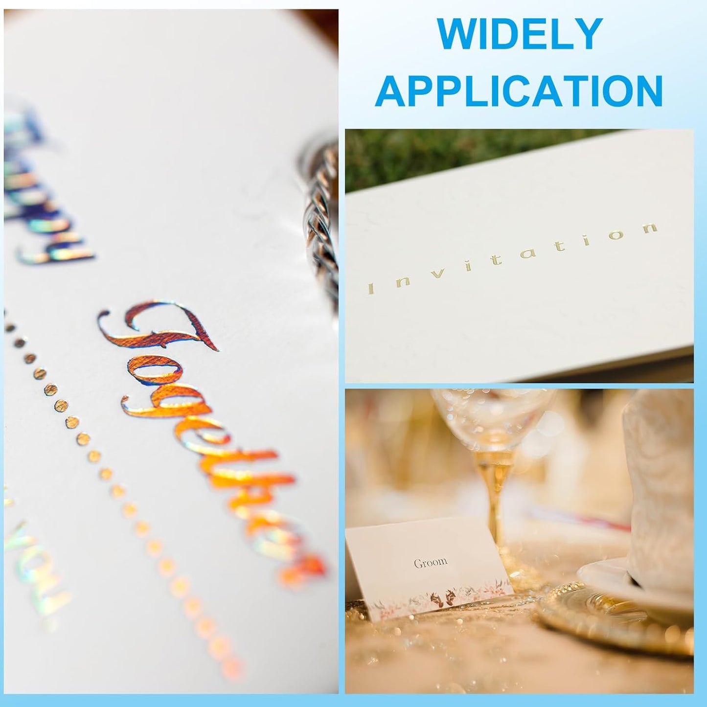 PATIKIL 11.7x8.3" Hot Stamping Foil Paper Sheet, 20 Sheets A4 Heat Transfer Hot Stamping Paper Foil for Leather DIY Logo Decor Craft Gift Package Scrapbook Card, Matt Silver