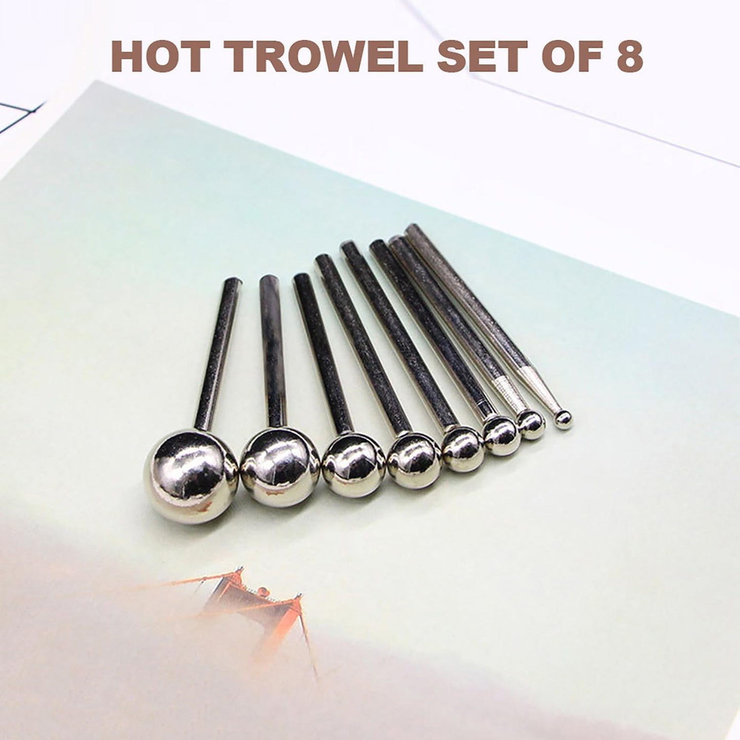 Flower Making Kit, Electric Fabric Flower Maker, Artificial Flower Ironing Machine with 18 Ironing Heads, Adjustable Temperature, Fake Flower Making Tools Kit