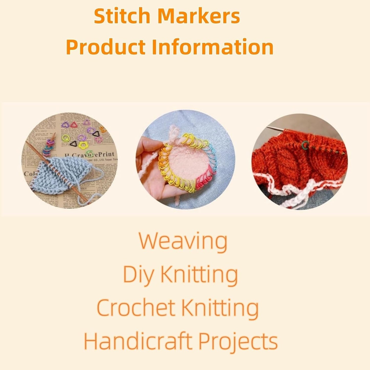 Stitch Markers for Crocheting Cat Stitch Markers with Box Metal Spiral Stitch Markers for Knitting Crochet Stitch Markers Rings Knitting and Crochet Notions (30)