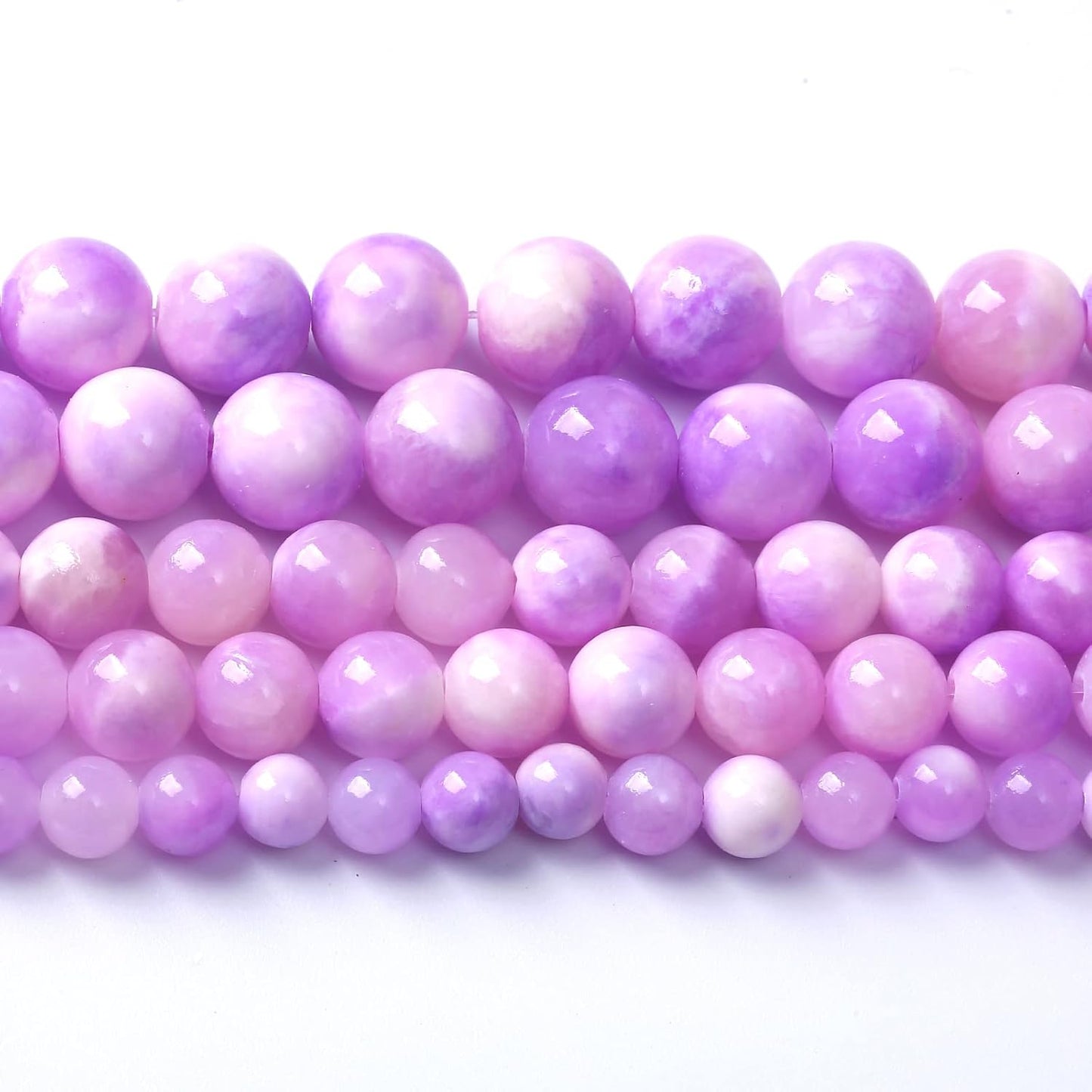 32pcs 12mm Natural Pink Starry Galaxy Persian Jade Gemstone Beads Round Loose Spacer Beads for Jewelry Making DIY Bracelets Necklaces 15" (Pink Starry Persian Jade, 12mm)