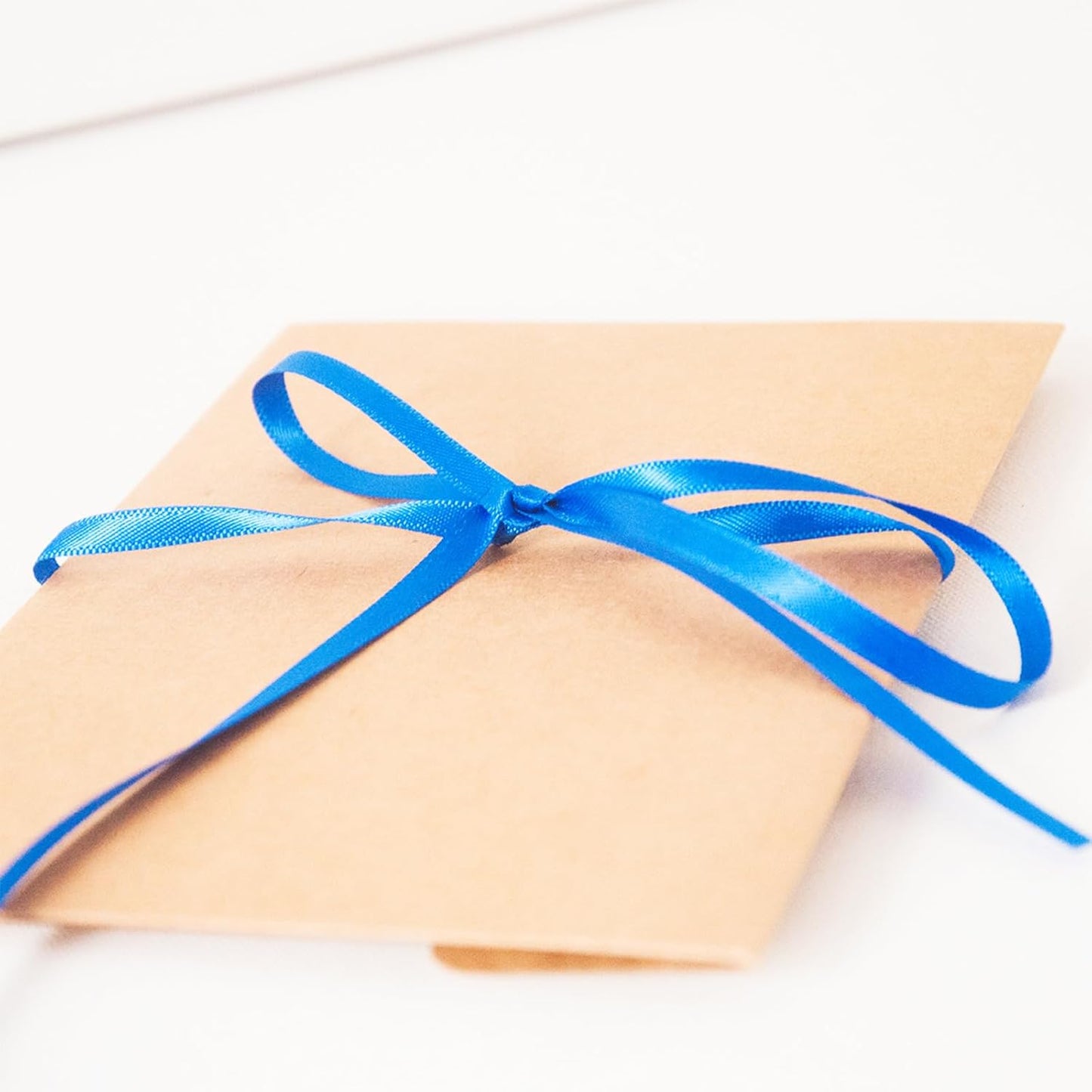 1/4" x 100 Yards Royal Blue Polyester Satin Ribbon Single Faced Bulk Fabric Ribbons for Gift Wrapping, Crafting and DIY Projects, Hair Accessories, Tiny Bows