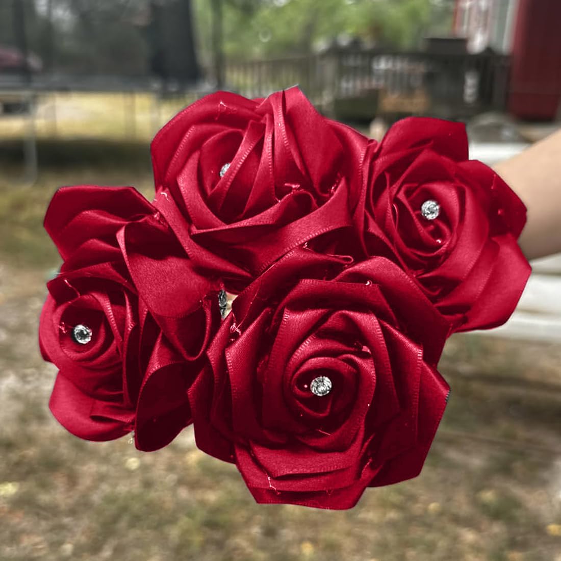 1" Width x 100 Yards Satin Ribbon, Light Gold Ribbon Perfect for DIY Craft, Bows, Gift Wrapping, Flower Bouquet, Valentine's Day, Christmas and Party Decoration