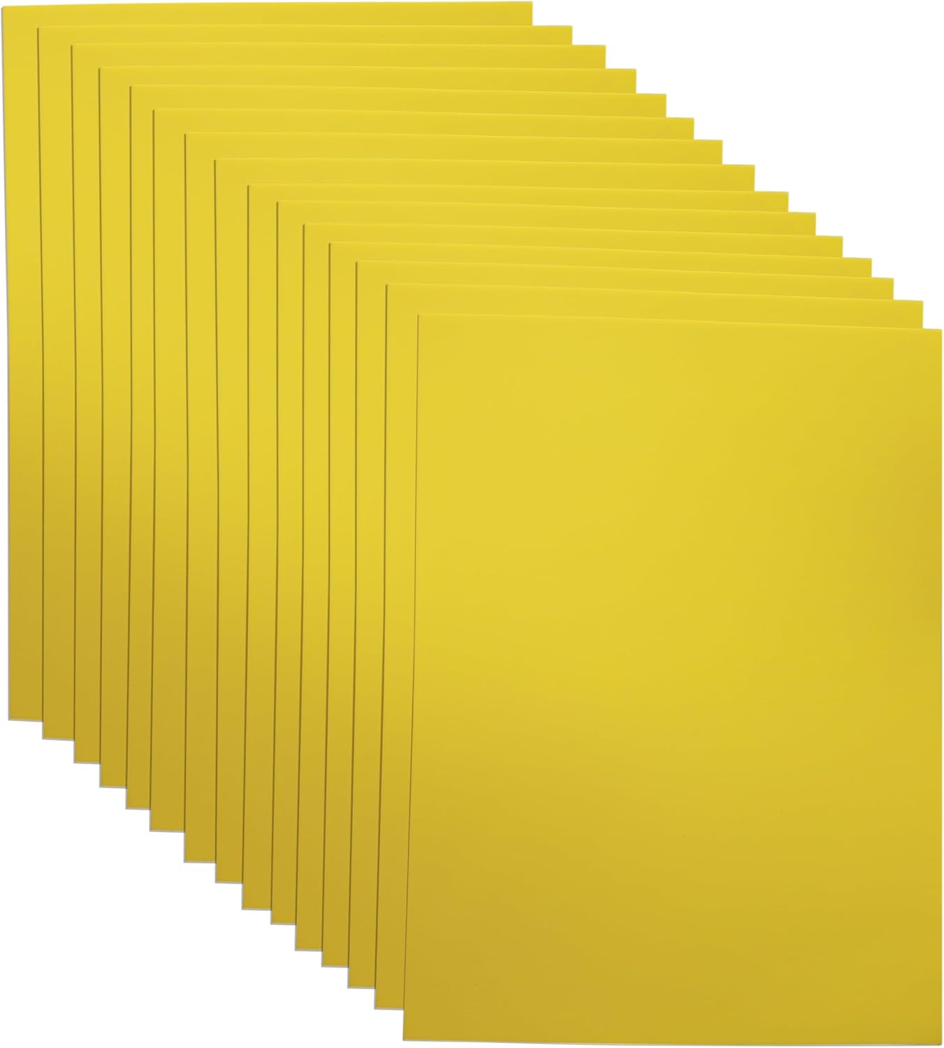 Yellow EVA Foam Sheets for Crafts, 9 x 12 Inch, 2mm Thickness, 15 Pack – Ideal for DIY Arts and Crafts, Foam Paper for Kids, Cosplay and Costumes
