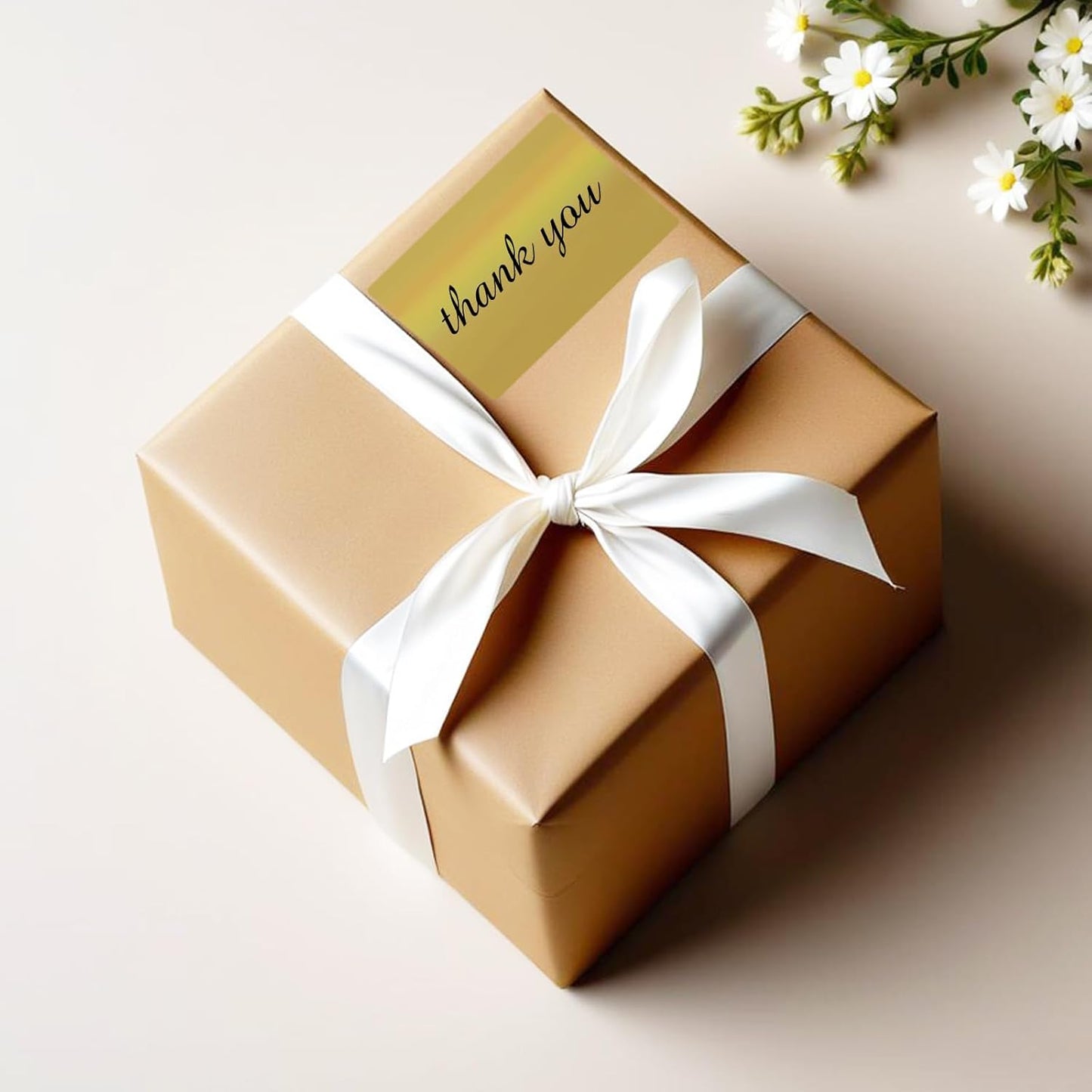 2" x 3" Holographic Thermal Label Stickers Brown,Printable Rainbow Glitter Thermal Printer Sticker Labels for Gift Wrapping, Self-Adhesive Name Price Tag DIY Custom Logo Design (280 pcs)