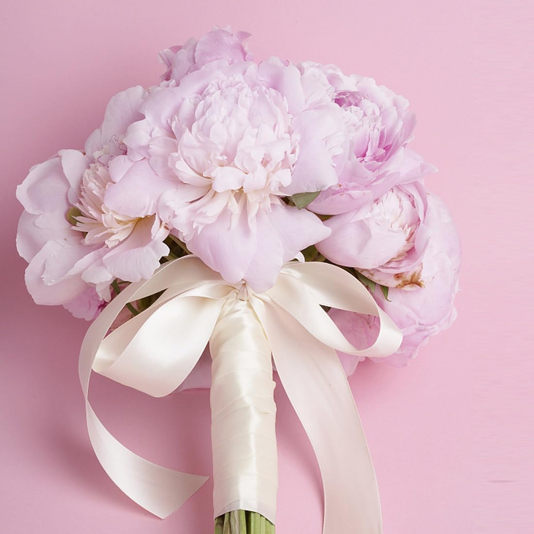 5/8" Width x 50 Yards Satin Fabric Ribbon, Ivory Ribbon Perfect for DIY Bows, Swags, Gift Wrapping, Craft, Flower Bouquet，Christmas and Party Decoration