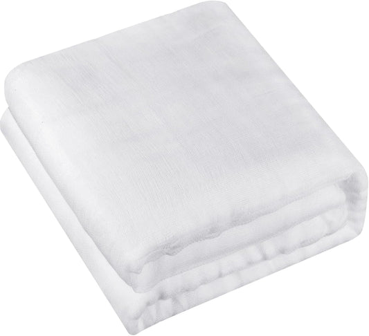 Boao Cheesecloth, Reusable and Breathable, Unbleached Cotton Fine Mesh Weave Cheesecloth, Use for Cooking, Straining, Filtering, Baking (White,Grade 50-294 Sq Feet)