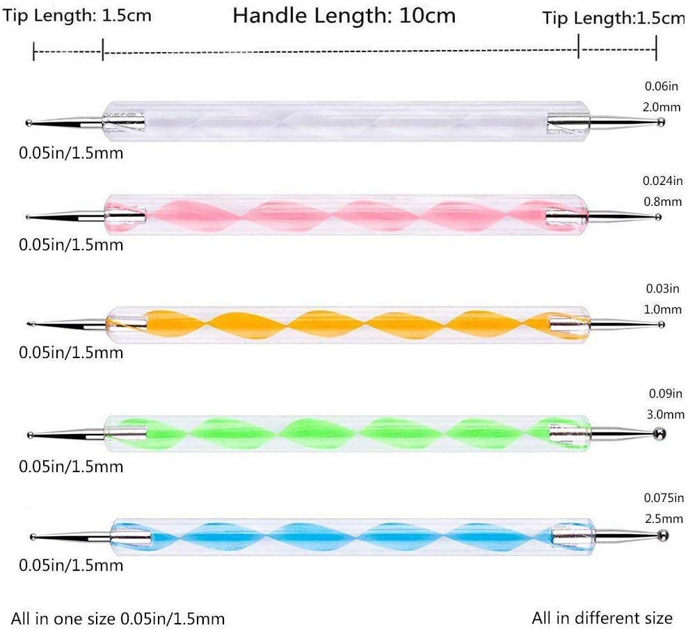 60 Sheets Carbon Transfer Paper,Tracing Paper Carbon Graphite Copy Paper with 5 Pieces Embossing Styluses Stylus Dotting Tools for Wood,Paper,Canvas and Other Art Surfaces 8.3 x 11.7 inches(6 Colors)