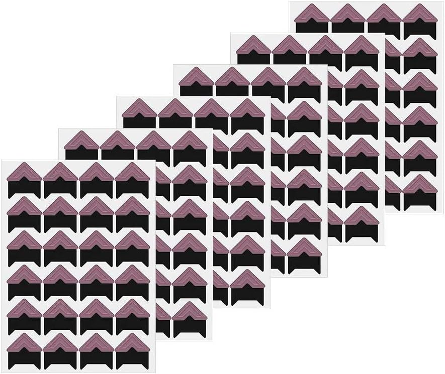 360 Count Self-Adhesive Acid Free Photo Corners for Scrapbooks Memory Books (Rose Gold)