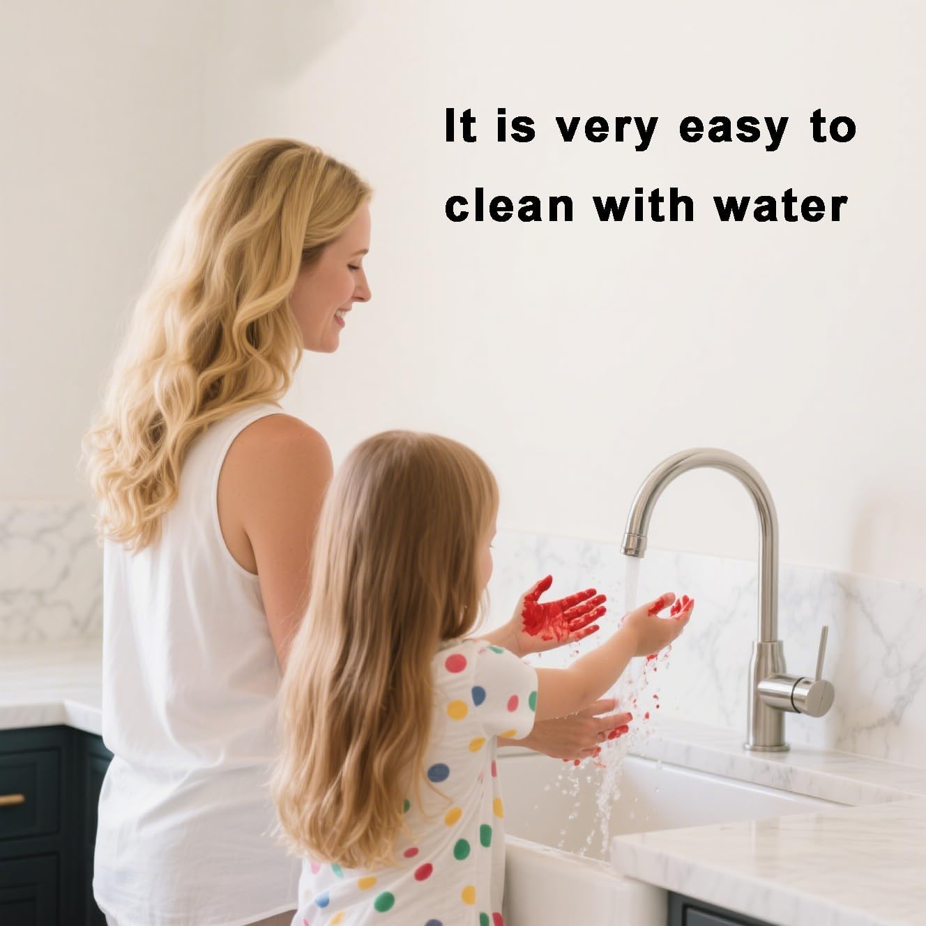 GTLZLZ Large Ink Pad for Rubber Stamps, 5" x 4" Washable Craft Stamp Pad for Kids, Fingerprint Ink Pad for Paper, Scrapbooking, Wood Fabric (Black)