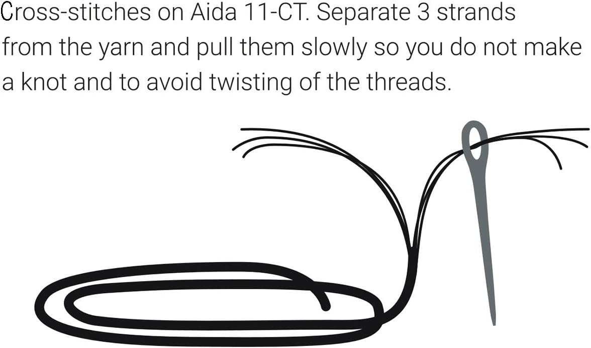 CROSSDECOR Cross Stitch Stamped Kits 11CT 13X11 inch Pre-Printed Cross-Stitching Starter Patterns for Beginner Kids or Adults, Embroidery Needlepoint Kits Christmas Bird