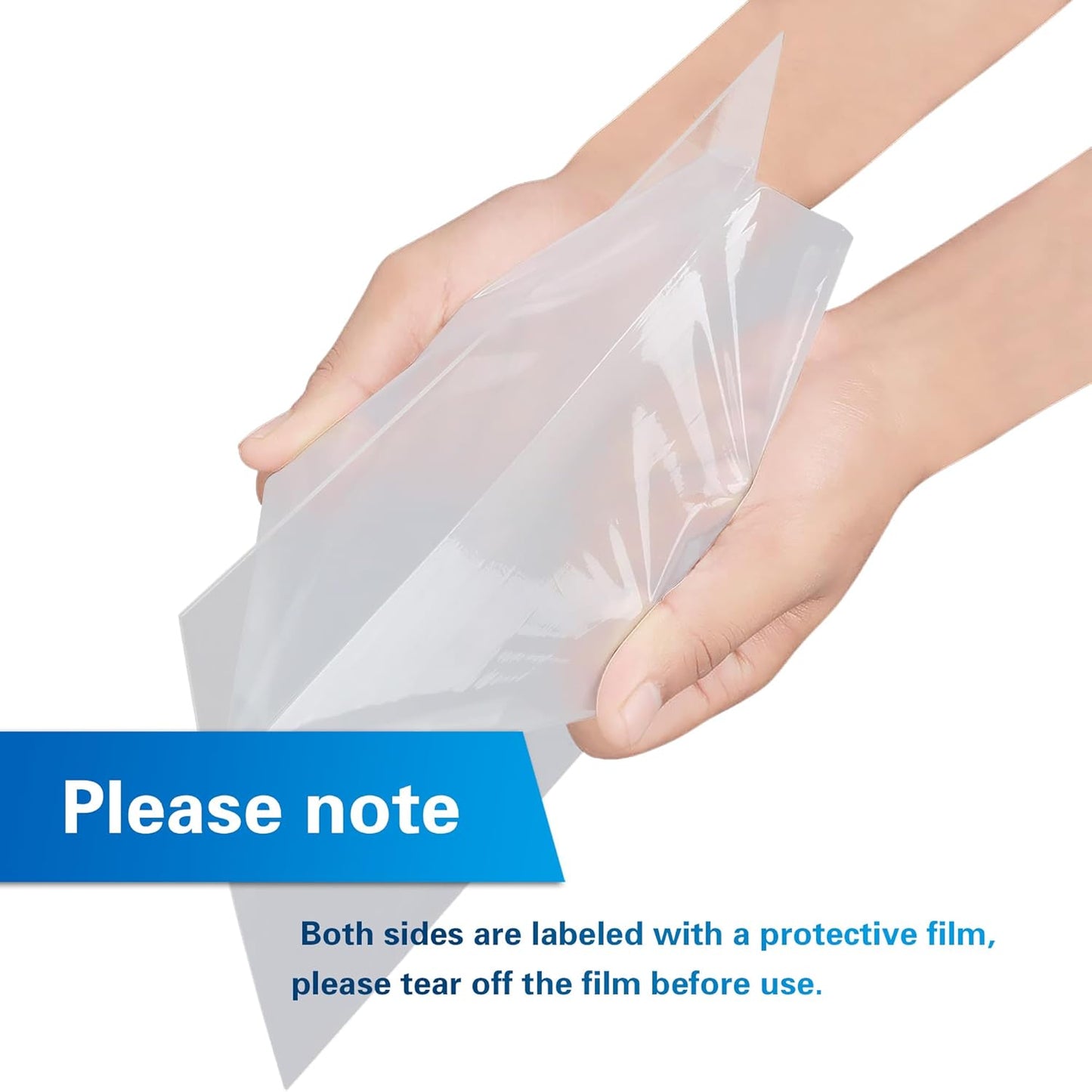 10 Pack 5.12x7.08 Clear Acrylic Sheet 1mm Thick, Clear Plexiglass Sheet 13x18cm, Plastic Plexiglass Board Acrylic Board for Wall Crafts Glass Picture Frame DIY Projects Signs and Painting