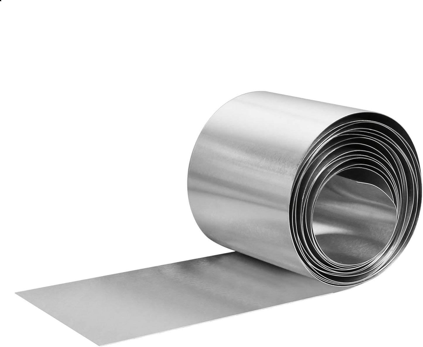 Aluminum Flashing Roll，Aluminum Sheet Roll 3500x100x0.3mm(LxWxT) Applicable to Various House Repair and DIY Projects