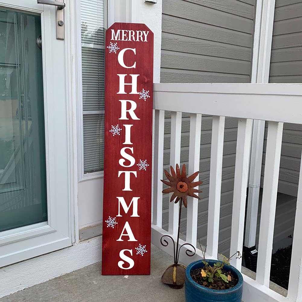 8 Inch Large Letter Stencils - Alphabet Stencils for Painting on Wood, DIY Crafts & Wall Signs