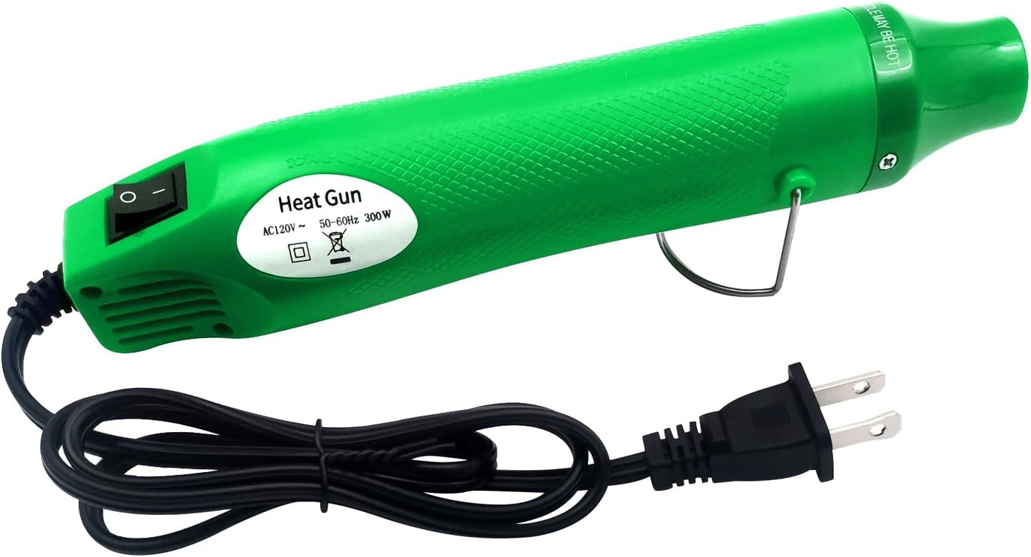 Heat Gun, Mini Hot Air Gun for DIY Crafts Portable Heat Air Gun Tool for Embossing Shrink Wrapping Drying Paint