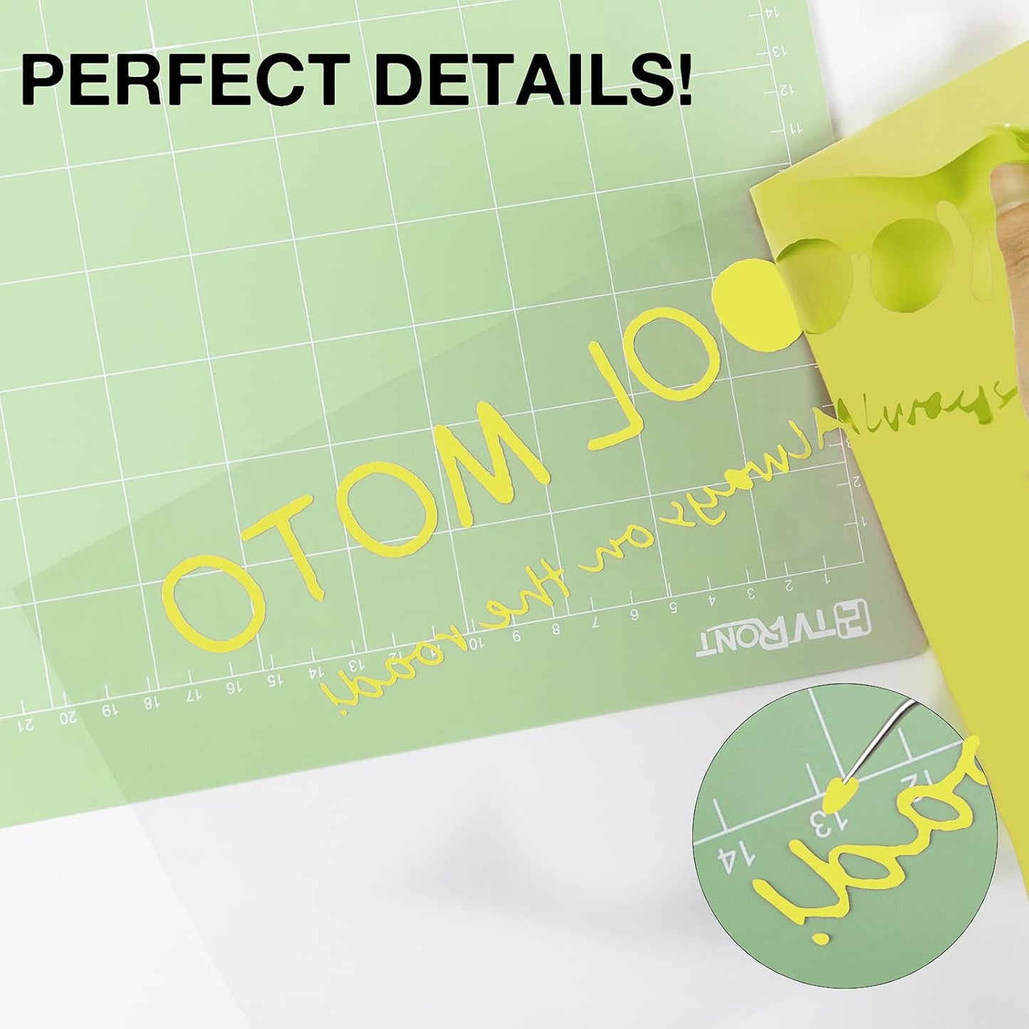 HTVRONT HTV Vinyl Rolls Heat Transfer Vinyl - 12" x 8ft Yellow HTV Vinyl for Shirts, Iron on Vinyl for All Cutting Machine - Easy to Cut & Weed for Heat Transfer Design (Yellow)