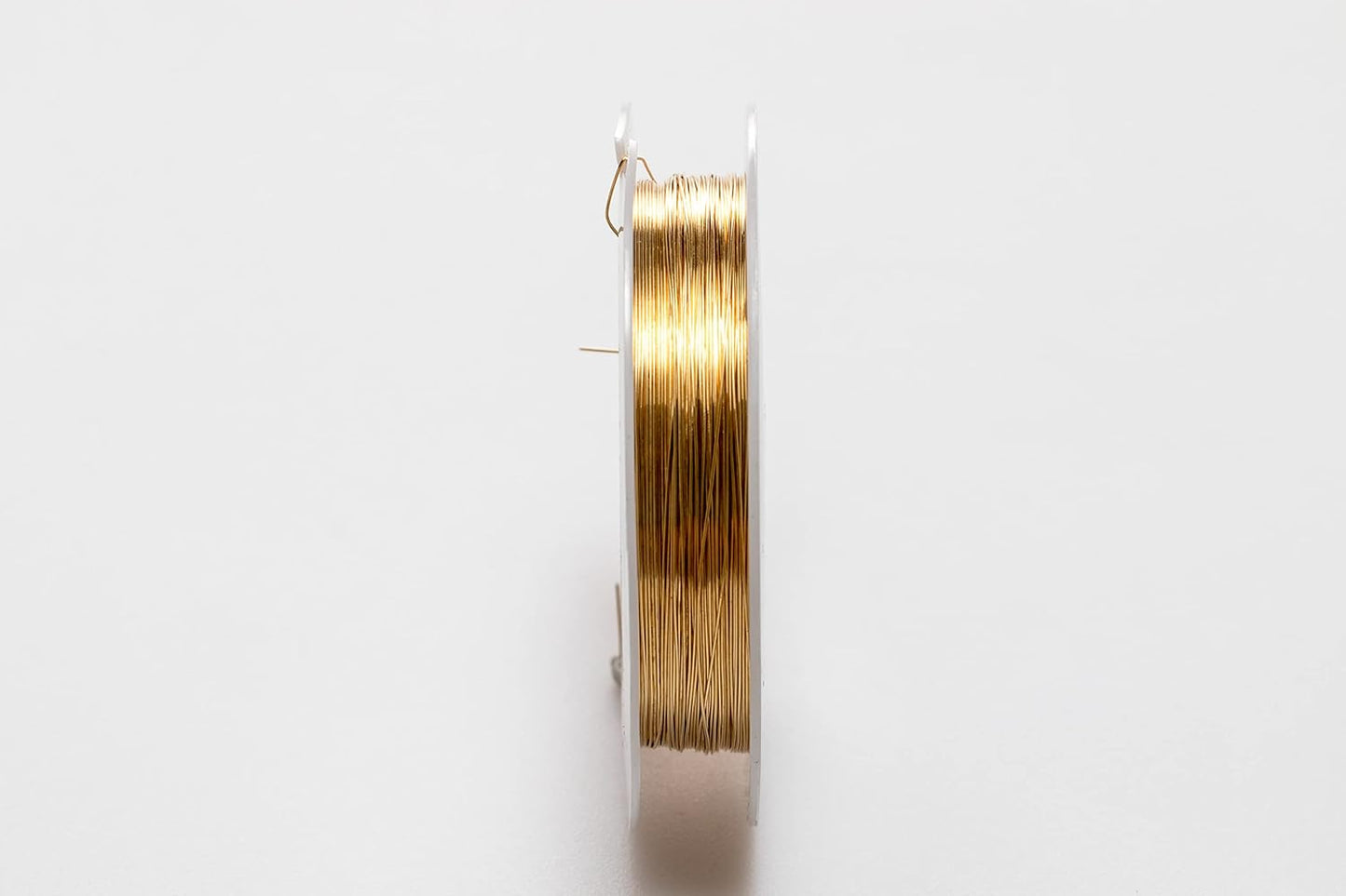 26 Gauge, Jeweler's Brass Wire, Red Brass, Round Dead Soft CDA #230 Alloy Jewelry Grade - 25FT by CRAFT WIRE