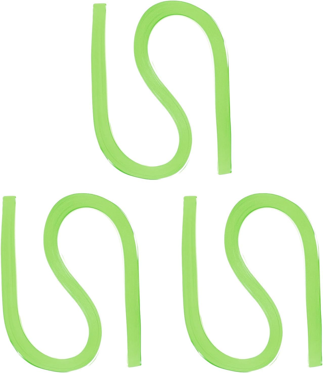 PATIKIL 360pcs Quilling Paper Strips Paper Flowers Quilling Kits 3/8"(10mm) Origami Paper for Adults Beginner Art Craft, 21"(54cm) Fluorescent Green