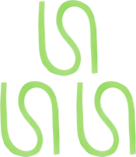 PATIKIL 360pcs Quilling Paper Strips Paper Flowers Quilling Kits 3/8"(10mm) Origami Paper for Adults Beginner Art Craft, 21"(54cm) Fluorescent Green