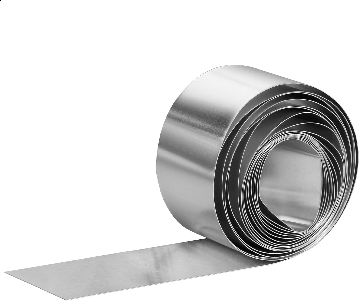 Aluminum Flashing Roll，Aluminum Sheet Roll 3500x50x0.4mm(LxWxT) Applicable to Various House Repair and DIY Projects