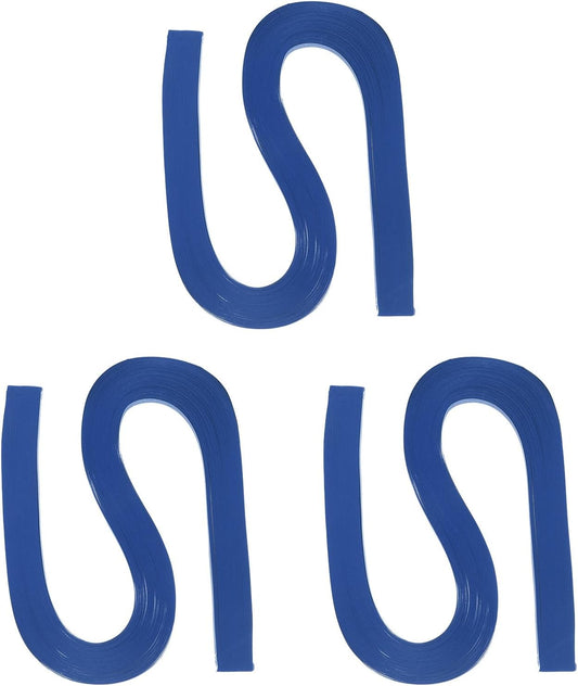 PATIKIL 360pcs Quilling Paper Strips Paper Flowers Quilling Kits 3/8"(10mm) Origami Paper for Adults Beginner Art Craft, 21"(54cm) Navy Blue