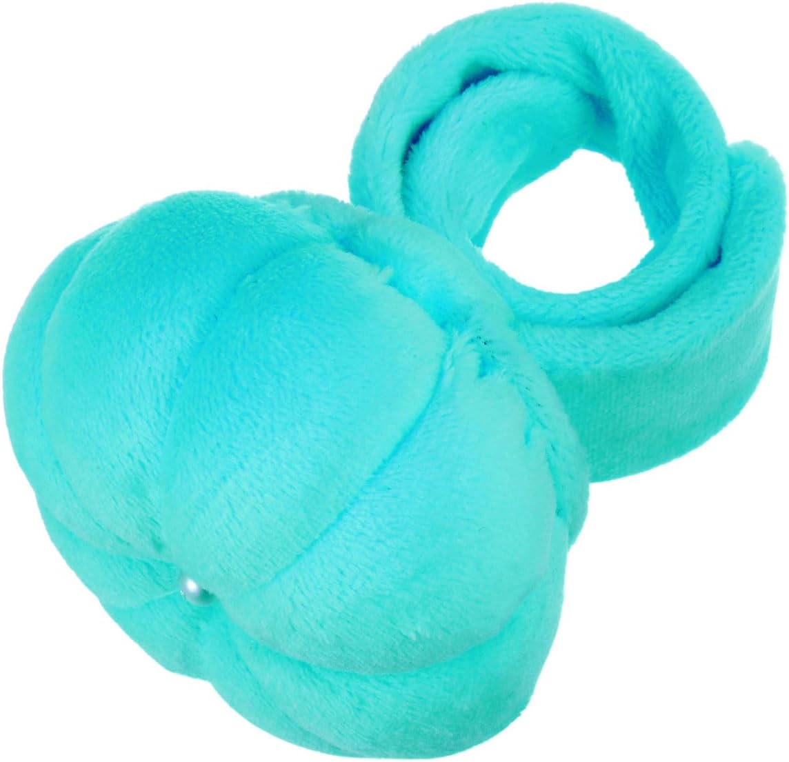 HARFINGTON Wrist Pin Cushions Band Sewing Needle Cushion Needle Holder Pincushions with Adjustable Strap Fit All Wrist Sizes for Sewing Quilting Needlework Crafts, Blue