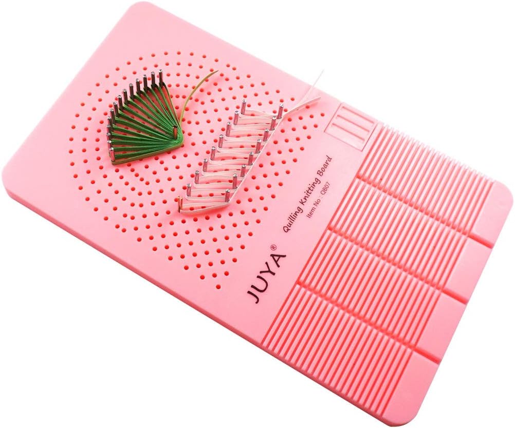 JUYA Quilling Paper and Tools Classic Set QK10 (Pink, No Glue)