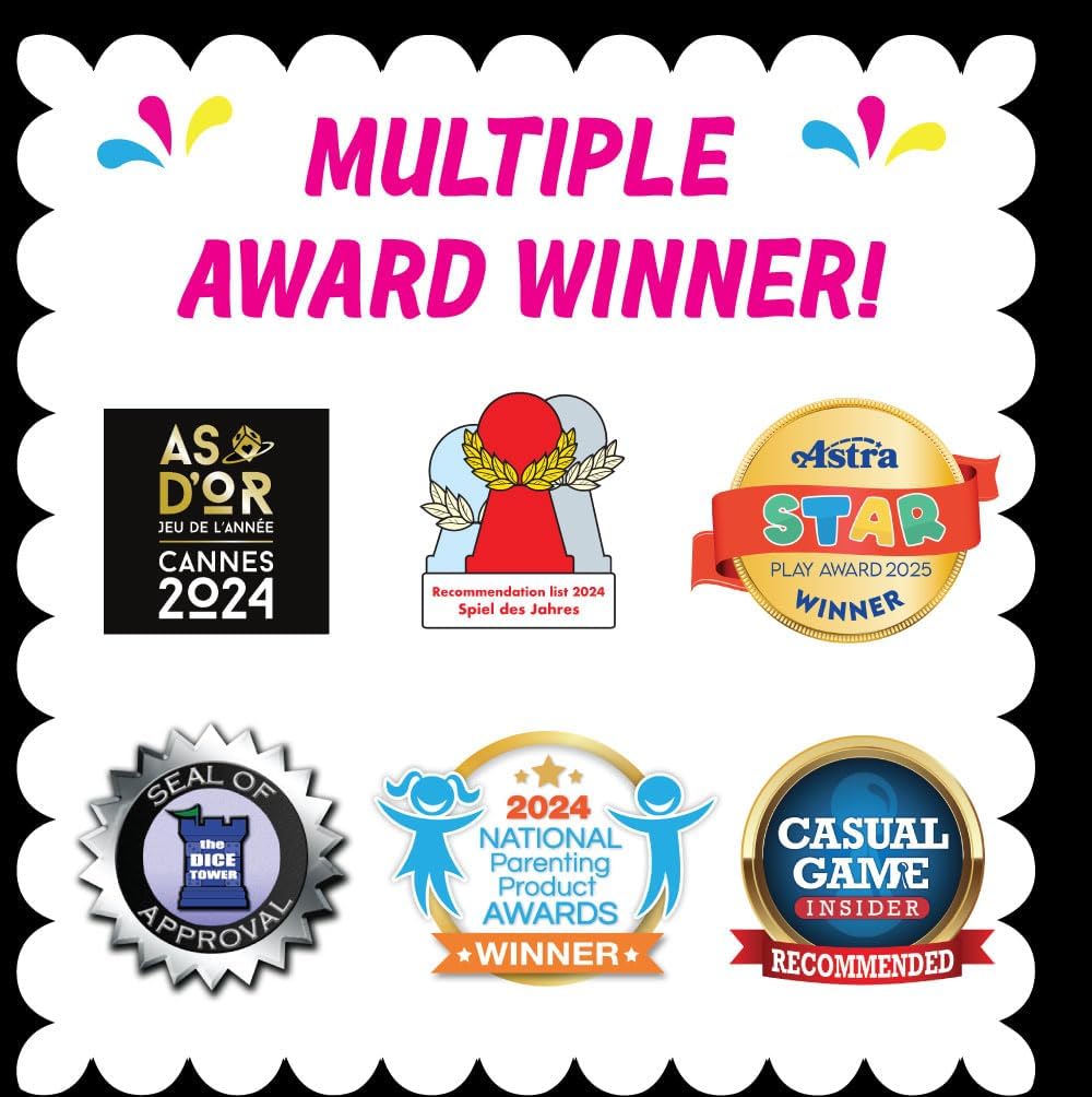 Happy Camper - Trio | Hottest New Family Game | Award-Winning | Game-of-The-Year | Perfect Stocking Stuffer | Great for Parties | 3-6 Players | Ages 8+