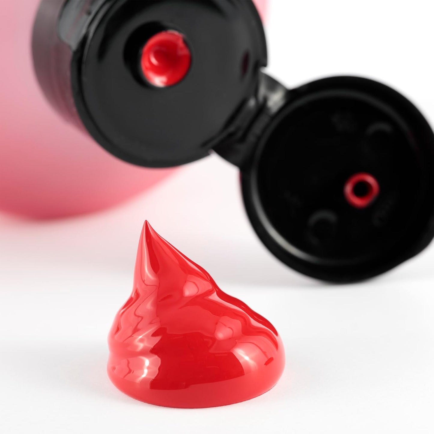 Creative Inspirations Acrylic Paint - Permanent Red - 1.8 Liter - Smooth & Creamy Consistency, Vibrant Pigmentation, Great Coverage for Artists - Clean Up with Soap & Water