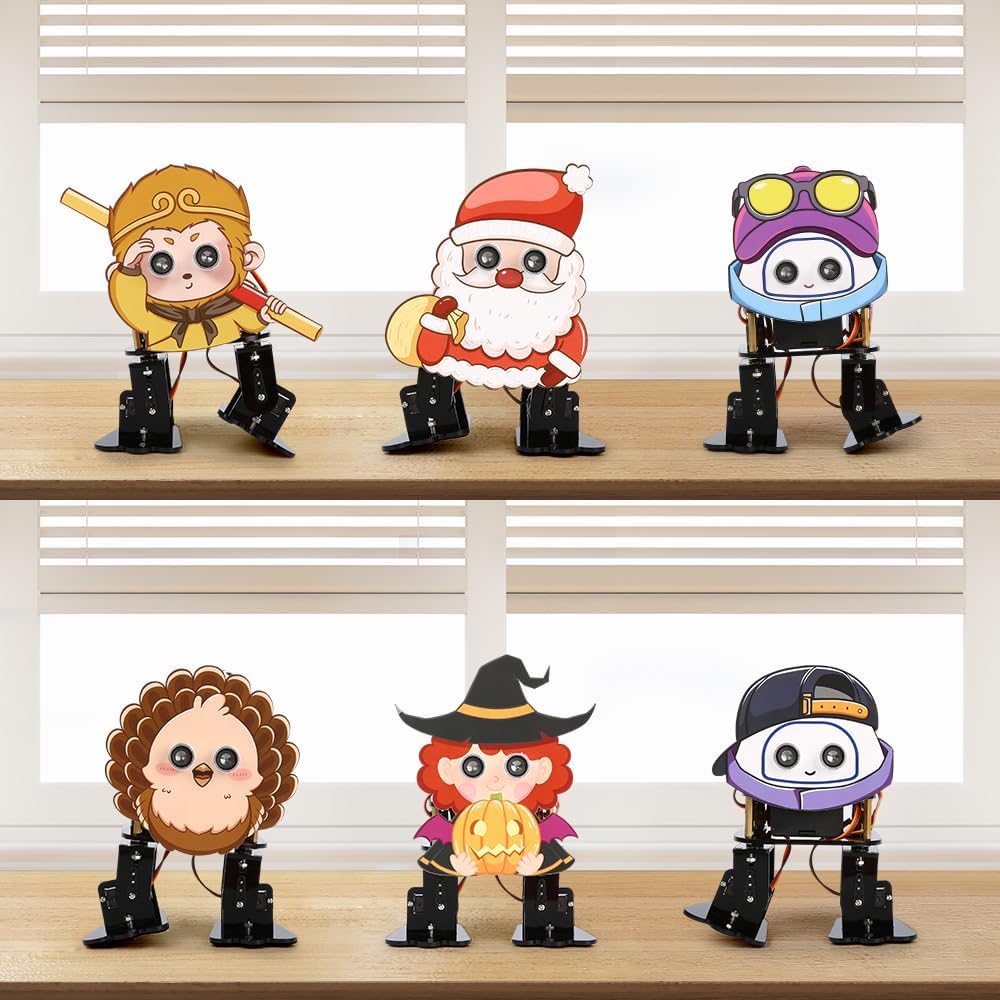 ACEBOTT Robotics for Kids Ages 12-16，Bionic Biped Robot Kit for Arduino ESP32, STEM Science Kits, Cool Engineering Building Toys, Science Coding Kit for 12+ Boys Girls Teens and Adults Unique Gifts