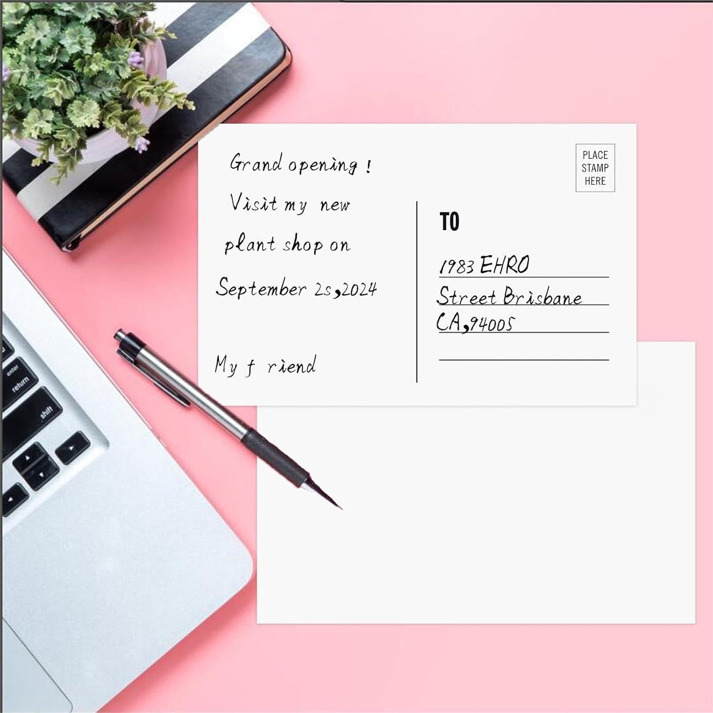 100 Pack 4''x6'' White Blank Cardstock Paper - Card Stock for Printer Postcards, Photo Paper Invitations, Greeting, Note, Thank You, Index Cards - Plain for Writing,Stamping,Printing,Art,DIY Making