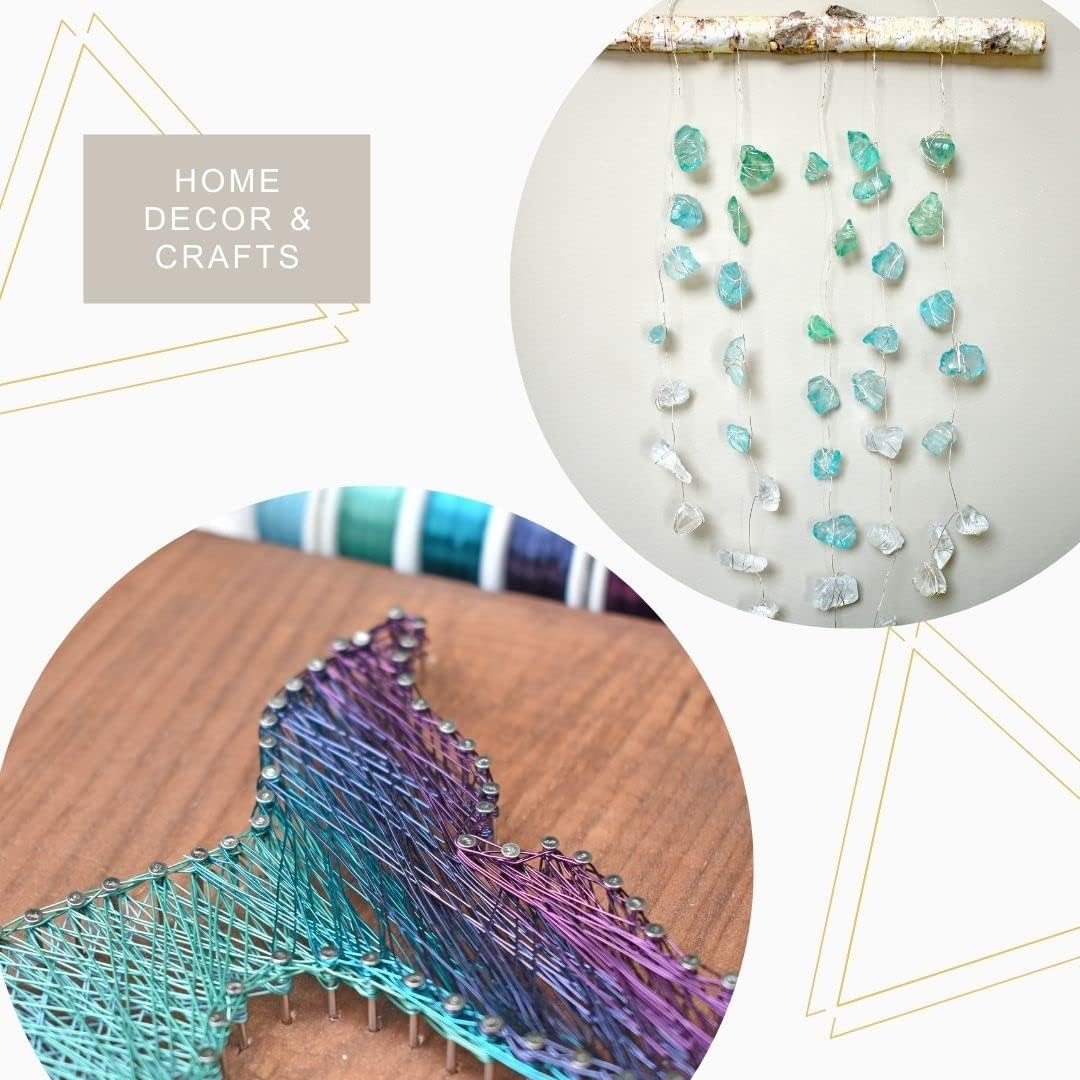 Artistic Wire, 28 Gauge Silver Plated Tarnish Resistant Colored Copper Craft Jewelry Wrapping Wire, Pearl Silver, 40 yd