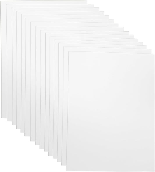 White EVA Foam Sheets for Crafts, 15 Pack, 9 x 12 Inch, 2mm Thickness – Ideal for DIY Arts and Crafts, Foam Paper for Kids, Cosplay and Costumes15 Pack